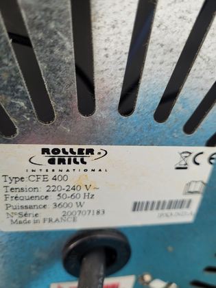 Crêpière électrique ROLLER GRILL CFE 400